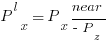 P^l_x = P_x {near/{-P_z}}